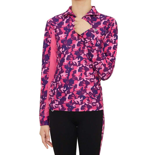 TuffRider Children's Camo Print Sport Shirt