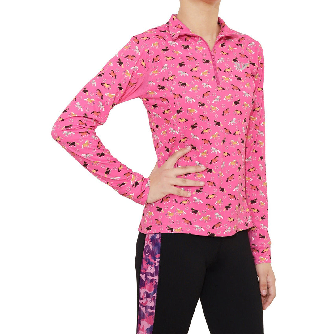 TuffRider Children's Puff Ponies Sport Shirt