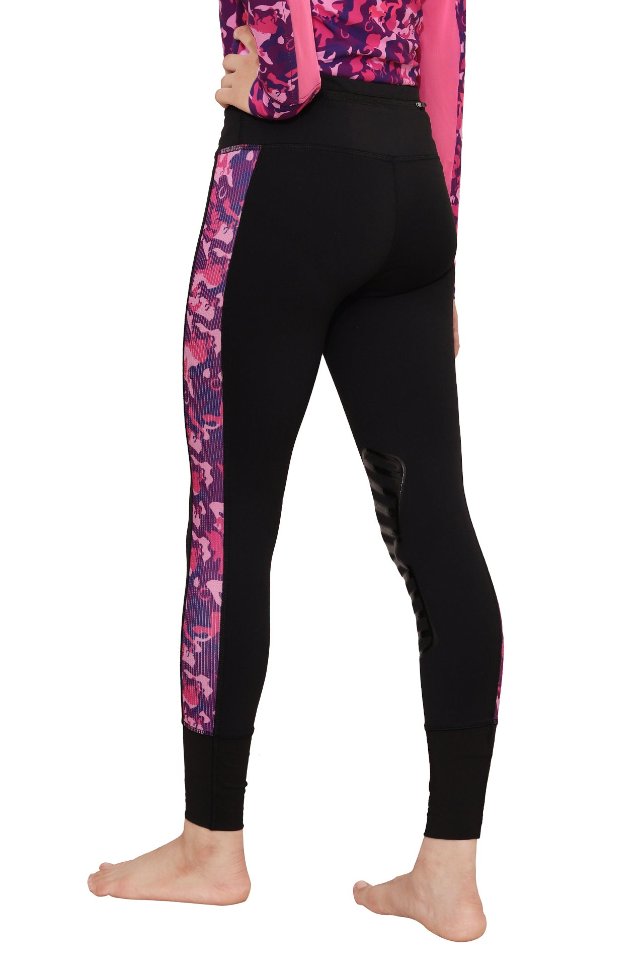 TuffRider Children's Camo Print Tights