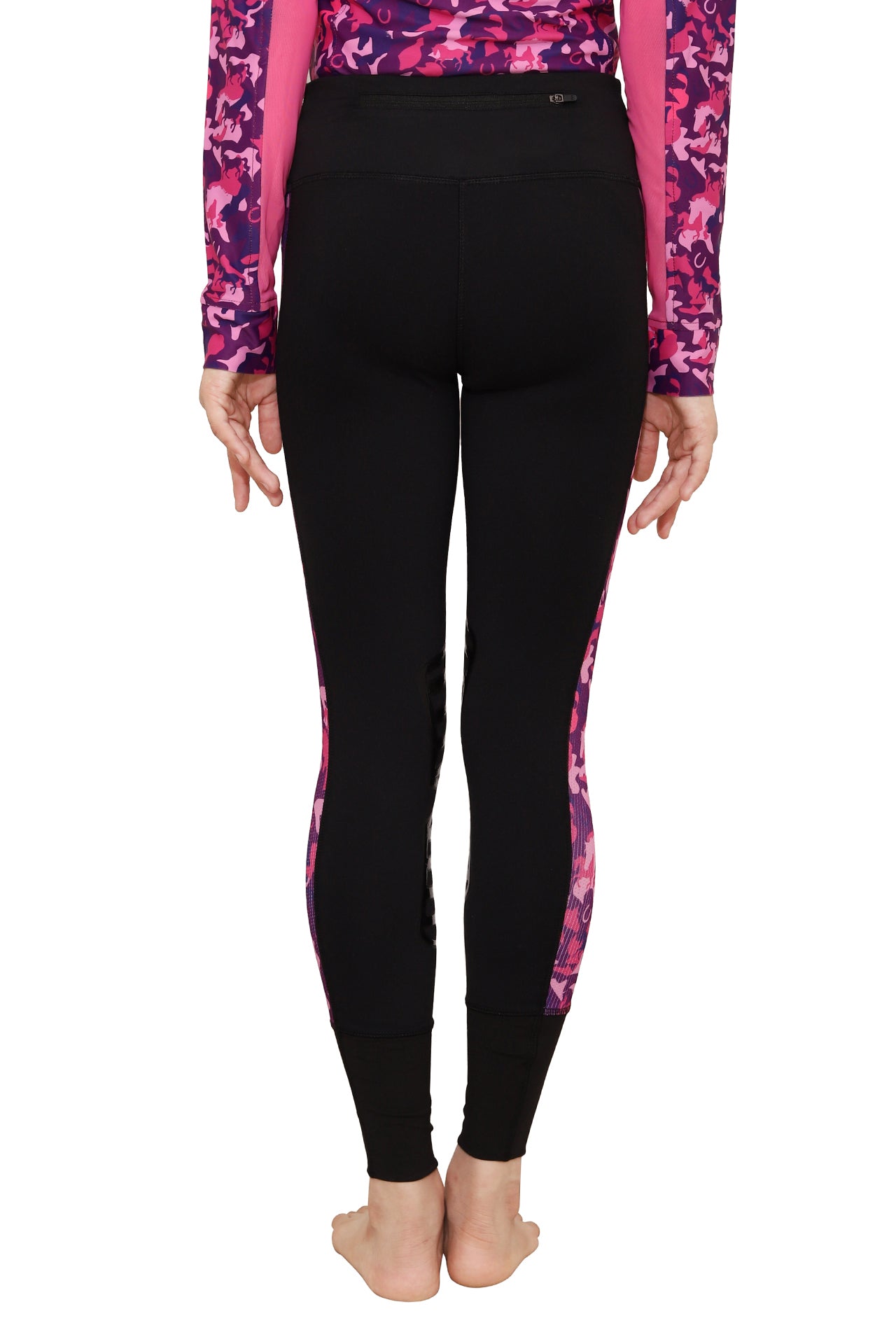 TuffRider Children's Camo Print Tights