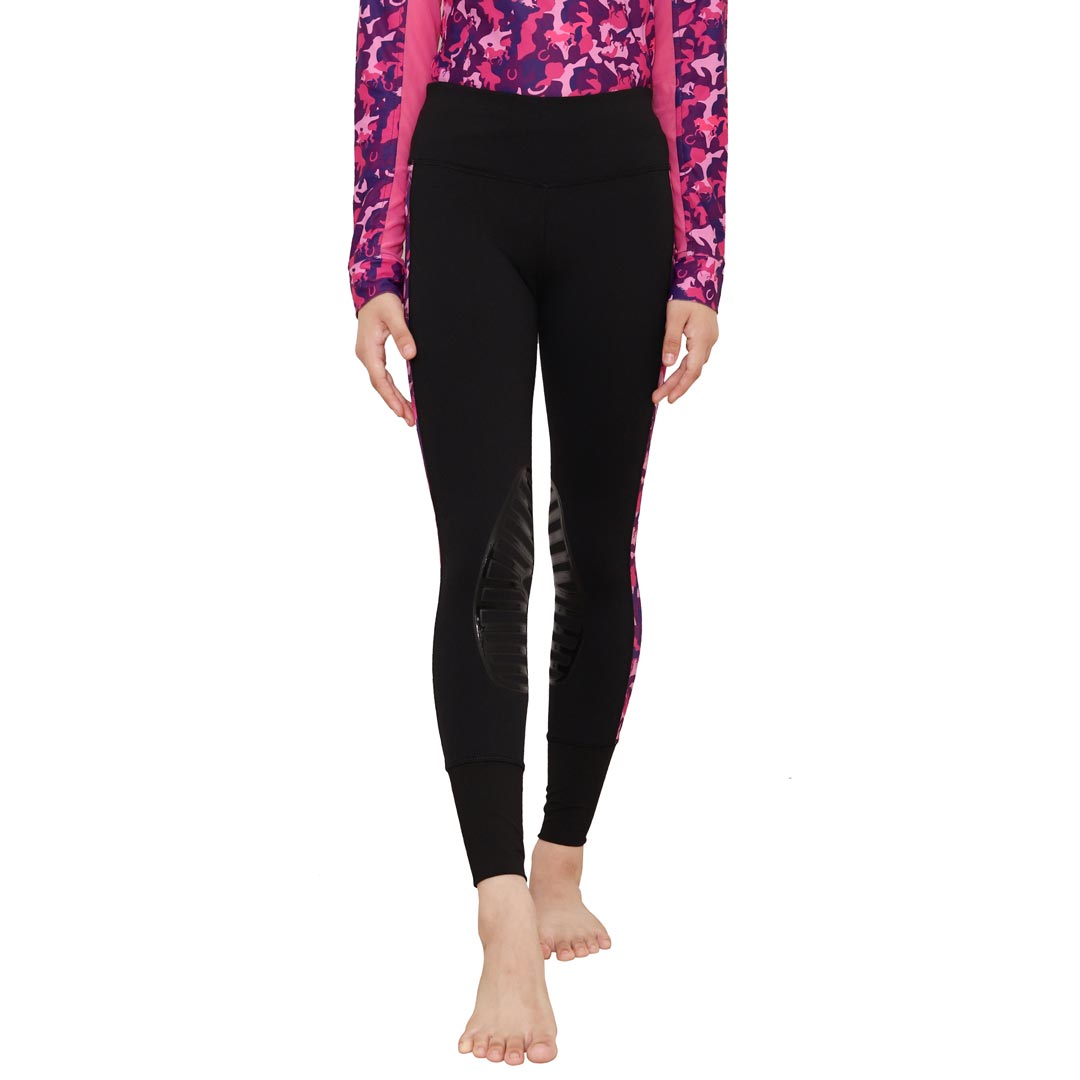 TuffRider Children's Camo Print Tights