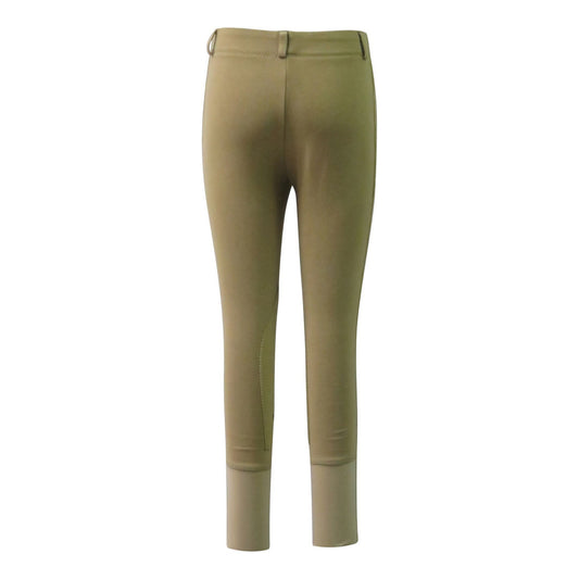 TuffRider Children's Cotton Pull-On Knee Patch Breeches