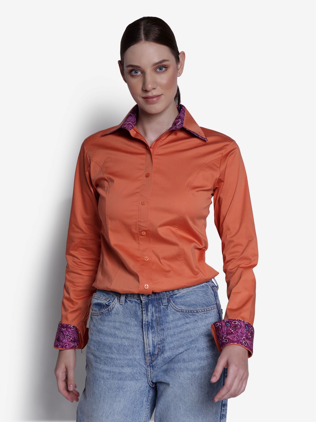 TuffRider Ladies ADEY Double Collar Shirt - Breeches.com