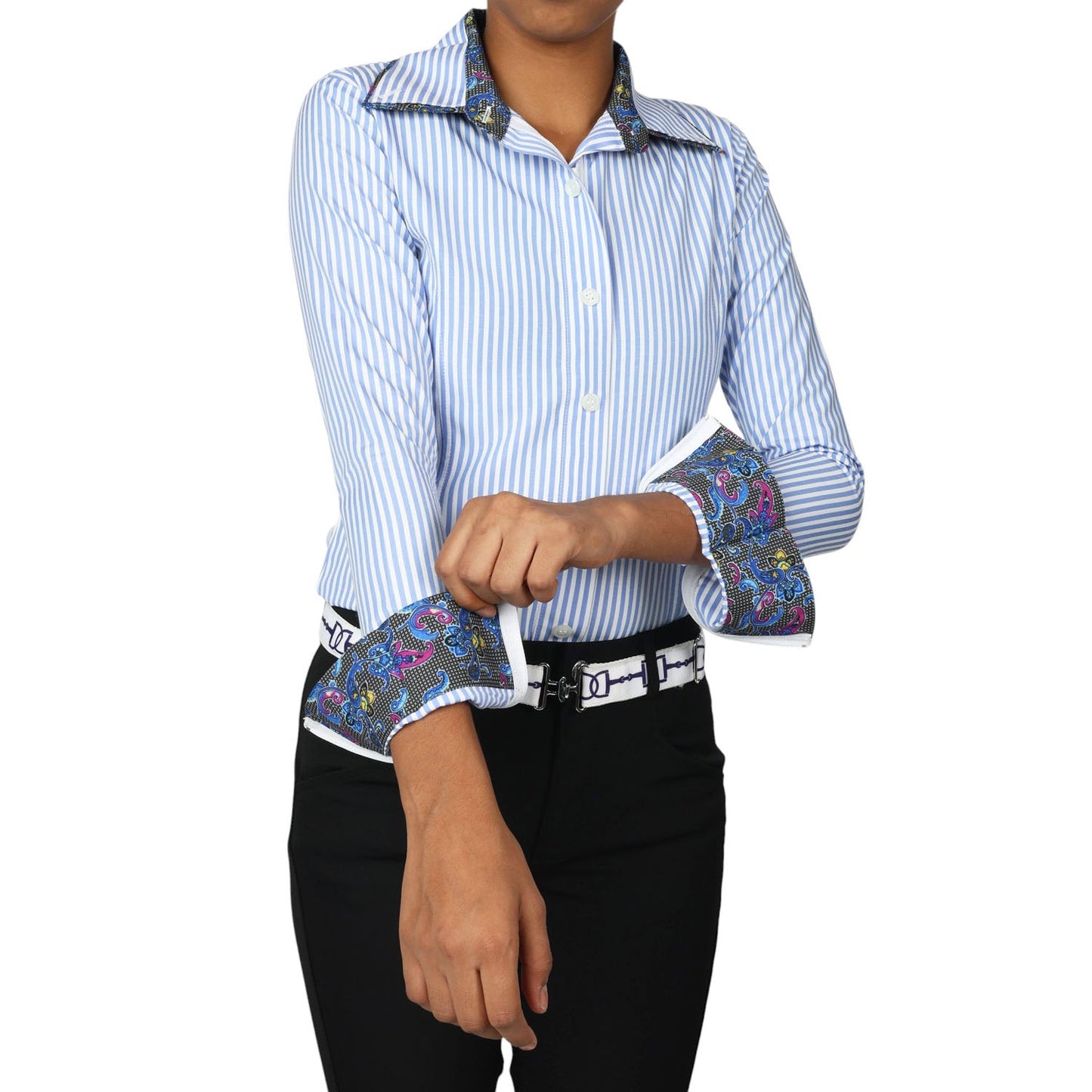 TuffRider Girls ADEY Double Collar Shirt - JPC Equestrian.com
