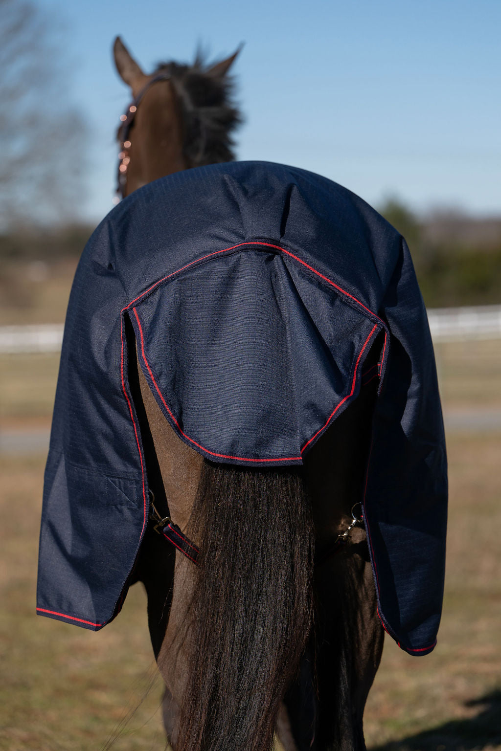 TuffRider Ripstop Standard Neck LightWeight Turnout Blanket with 100 GSM Fill - JPC Equestrian.com