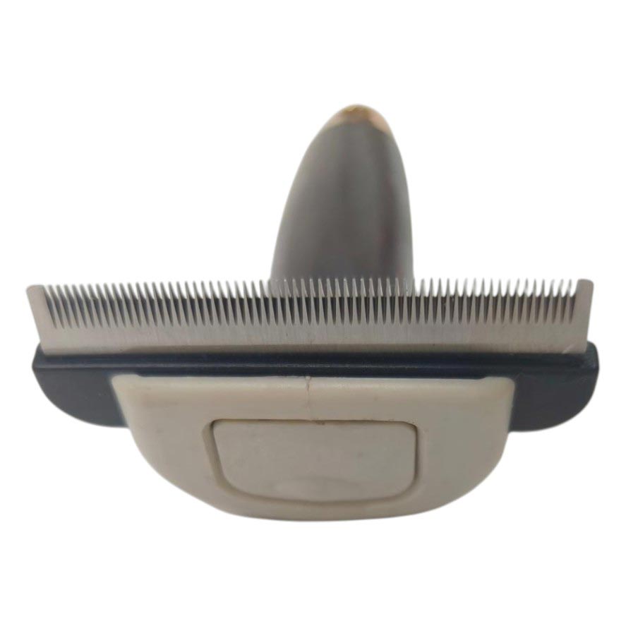 Tuffrider Metal Blade Moulting Comb with Soft Gel Grip - JPC Equestrian.com