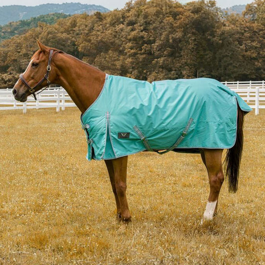 TuffRider 600 D  Comfy Winter Turnout Blanket Medium Weight 200 GSM Standard Neck