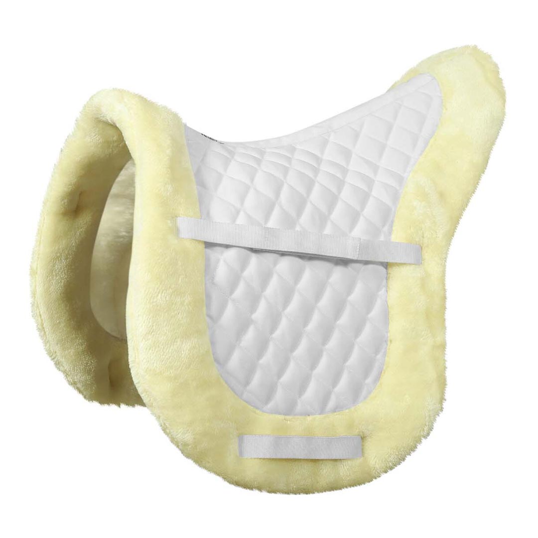 TuffRider Sherpa Fleece Fully Lined Shaped Saddle Pad