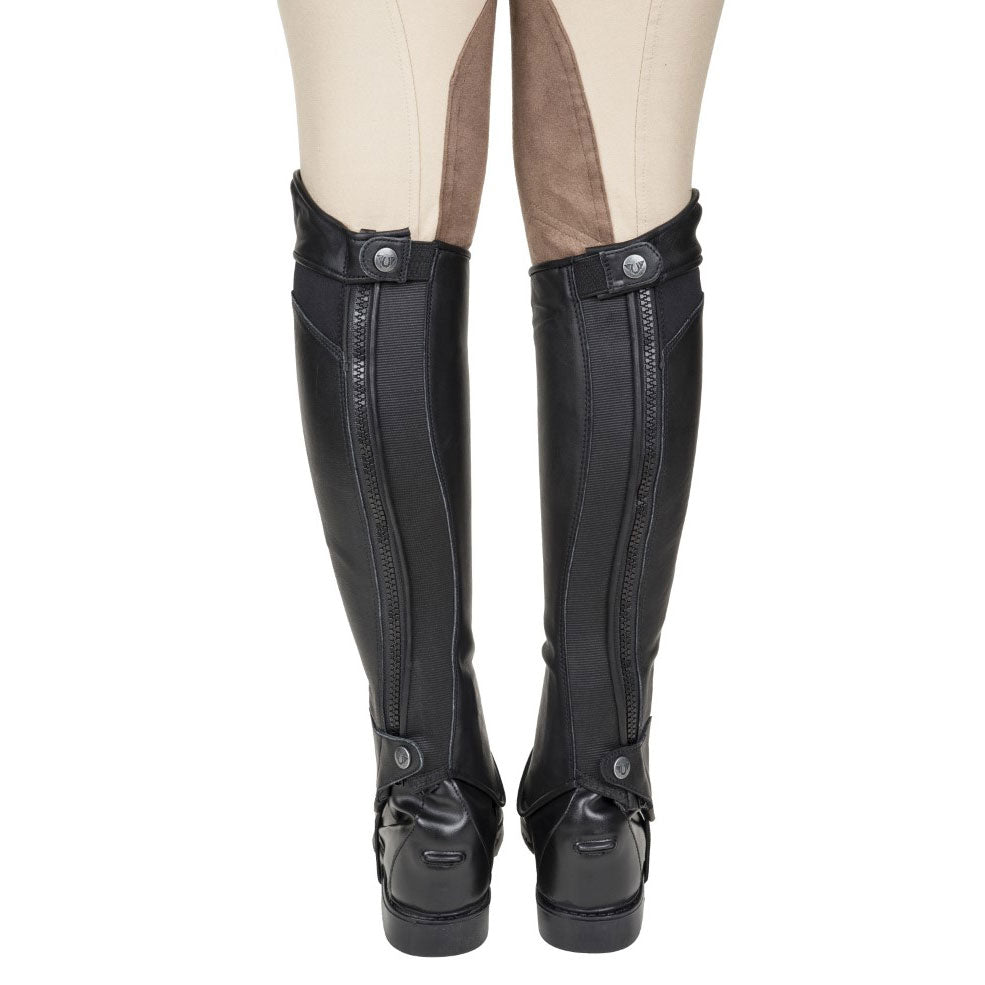 TuffRider Ladies Derby Leather Half Chaps