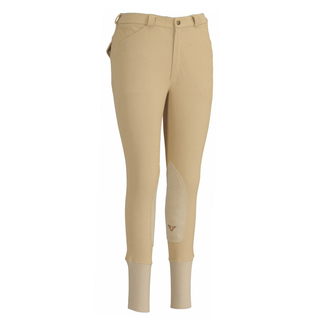 TuffRider Men's Ribb Patrol 4 Pockets Knee Patch Breeches