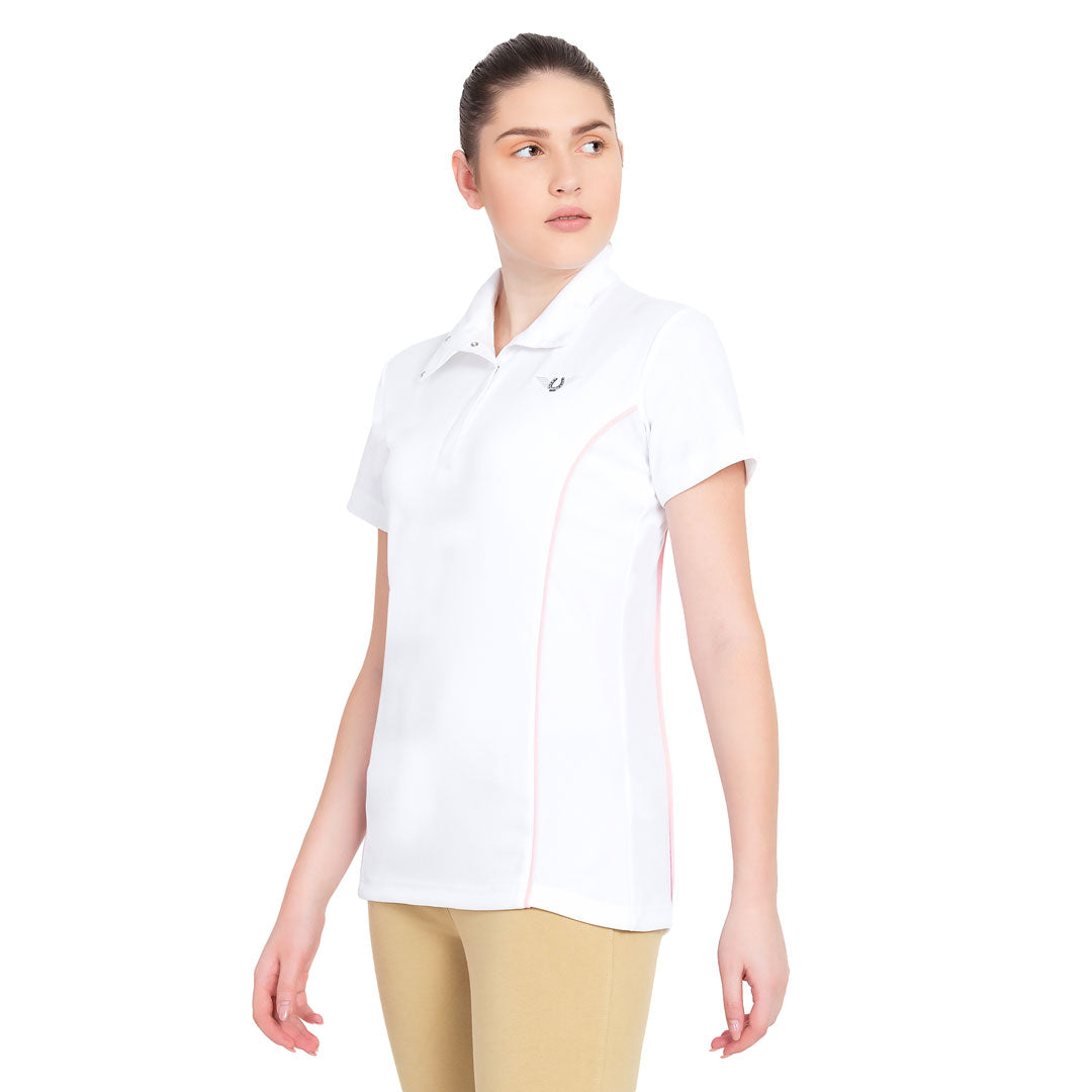 TuffRider Ladies Kirby Kwik Dry Short Sleeve Show Shirt
