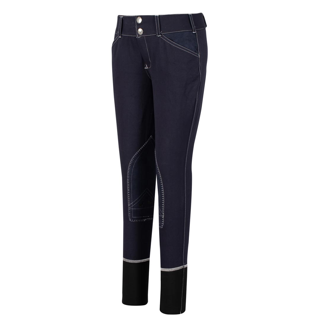 Equine Couture Children's Sportif Natasha Knee Patch Breeches