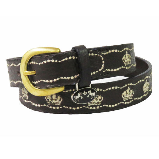 Equine Couture Children's Cacey Leather Belt