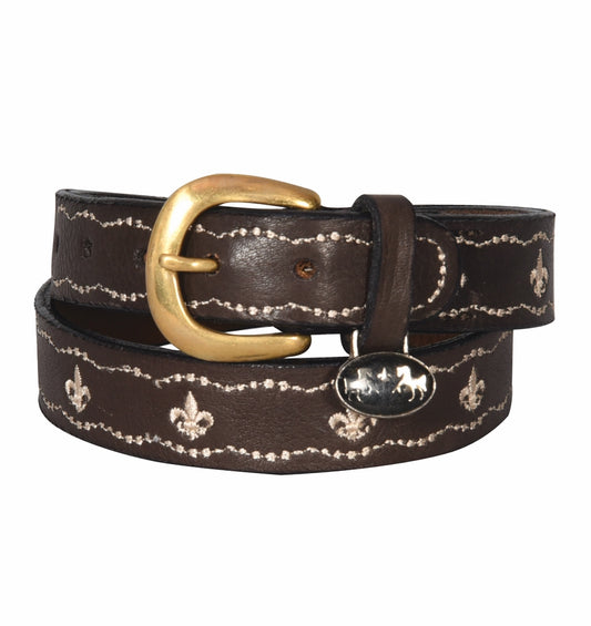 Equine Couture Children's Cacey Leather Belt