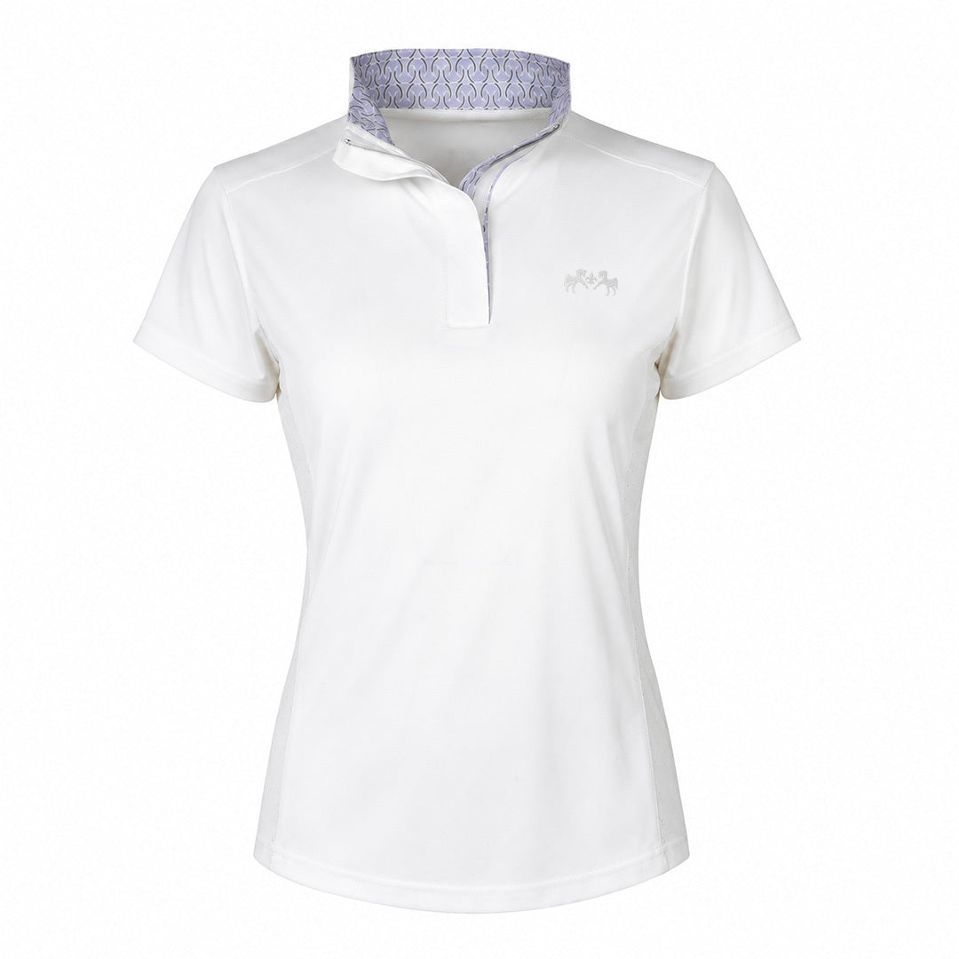 Equine Couture Ladies Monaco Short Sleeves Competition Shirt