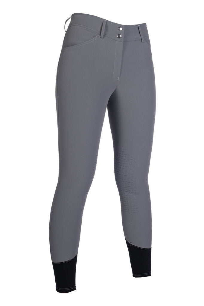 HKM Tampa- Silicone Knee Patch Riding Breeches - JPC Equestrian.com