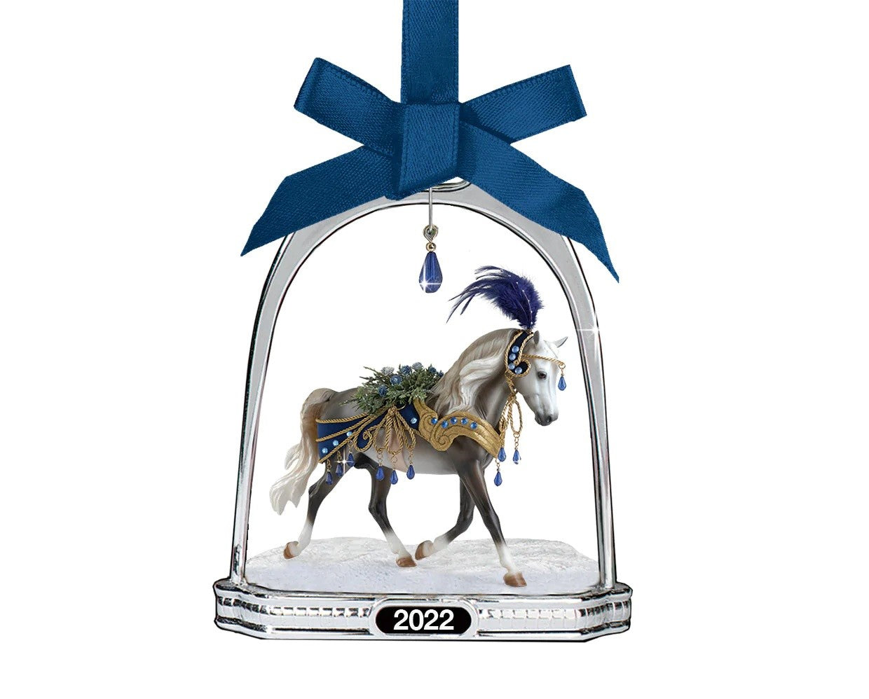 Breyer Snowbird 2022 Holiday Horse Stirrup Ornament
