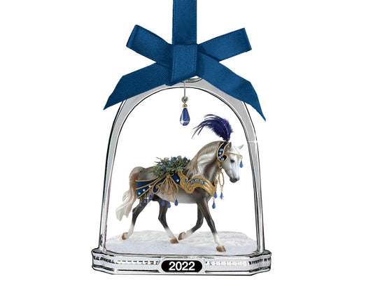 Breyer Snowbird 2022 Holiday Horse Stirrup Ornament