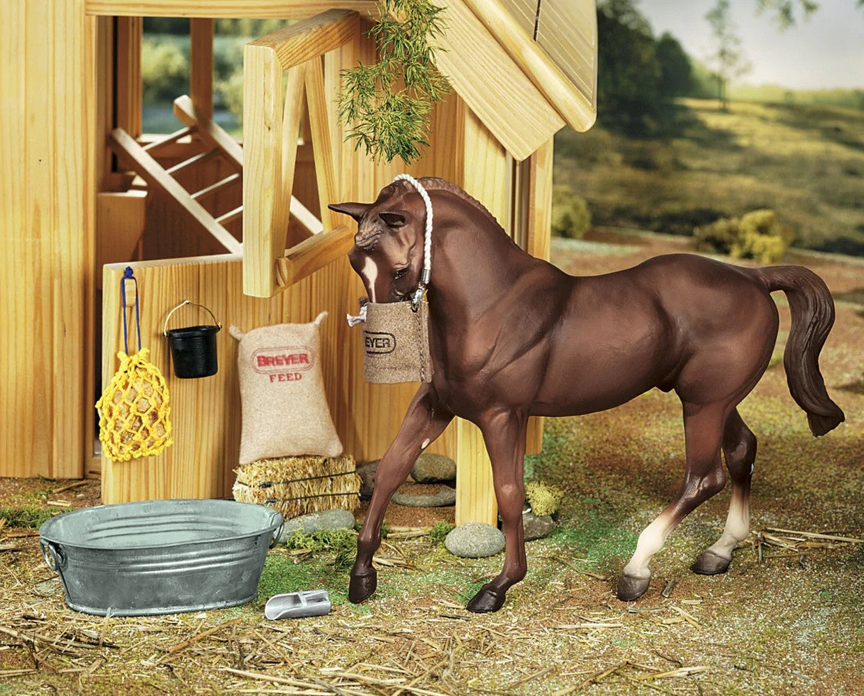 Breyer Stable Feeding Set