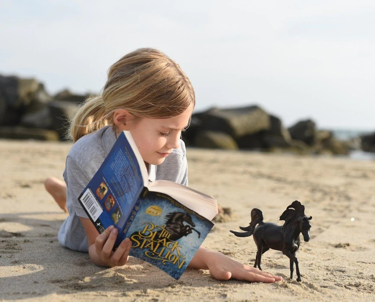 Breyer The Black Stallion Horse & Book Set