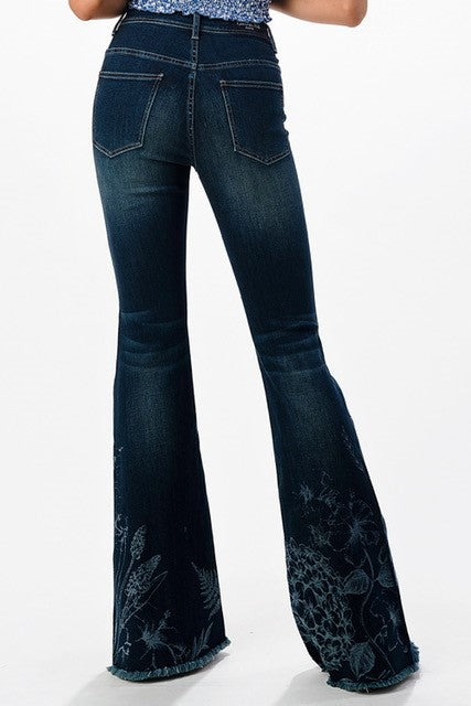 Grace in LA Ladies High Flaire Jean