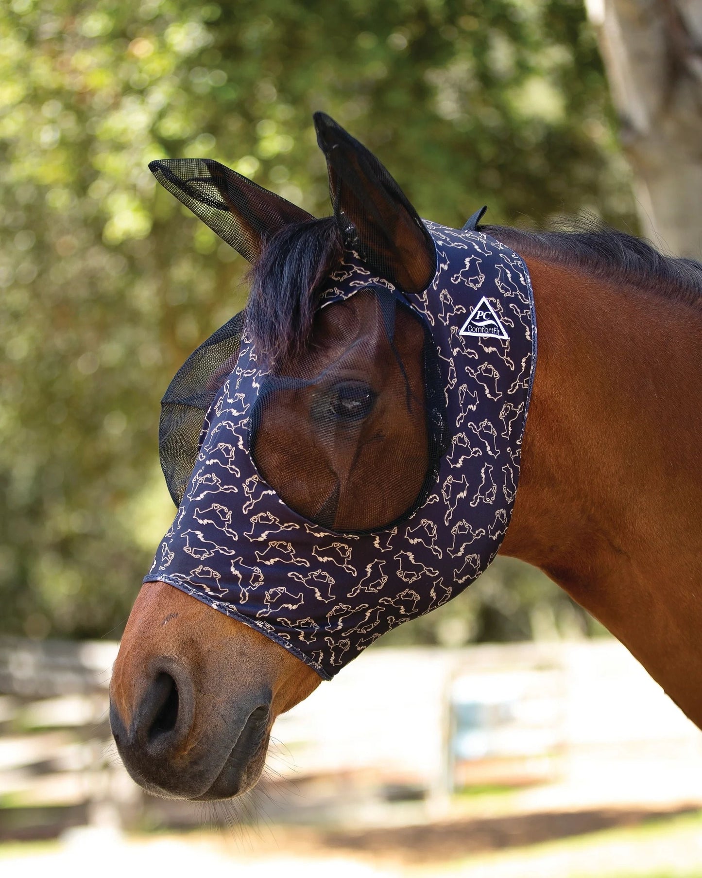 Professional's Choice Comfort-Fit Fly Mask