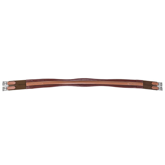 Laureate by Henri de Rivel Raised Chafeless Leather Girth w/ Fancy Stitching