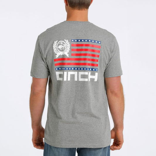 Cinch Men's Patriotic Short Sleeve Tee
