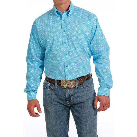 Cinch Men's Classic Long Sleeve Printed Shirt