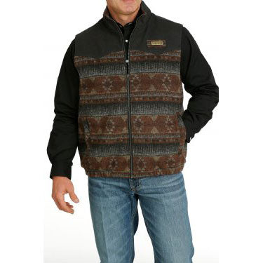 Cinch Men's Conceal Carry Wooly Vest
