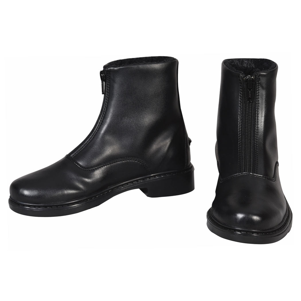 TuffRider Ladies Starter Winter Fleece-Lined Front Zip Paddock Boots