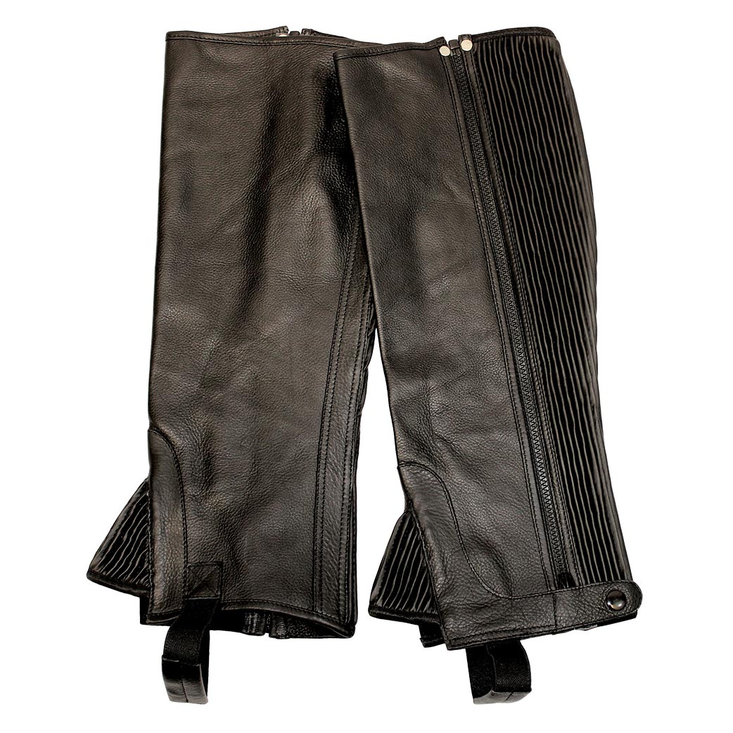 TuffRider Plus Rider Full Grain Half Chaps