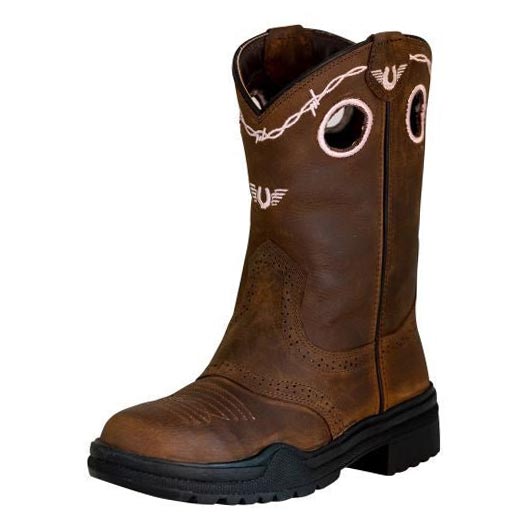 TuffRider Youth Yosemite Round Toe Western Boot