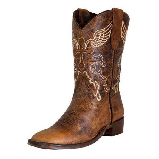TuffRider Youth Sequoia Square Toe Western Boot