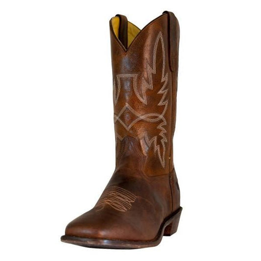 TuffRider Men's Old Faithful Wide Square Toe Western Boot