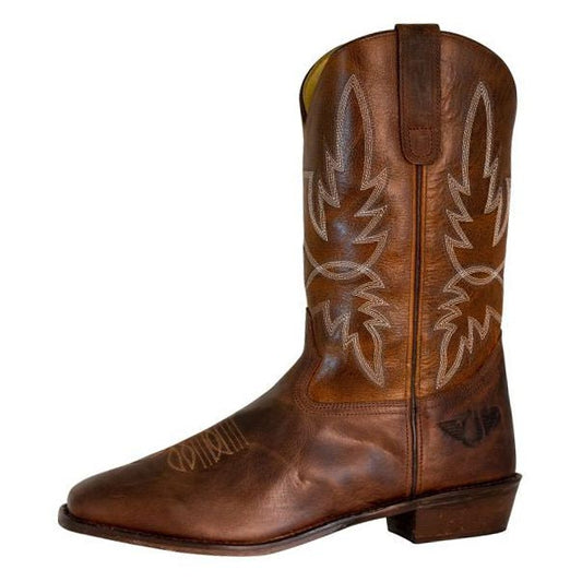TuffRider Men's Old Faithful Wide Square Toe Western Boot