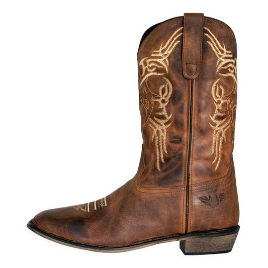 TuffRider Men's Lamar Wide Square Toe Western Boot