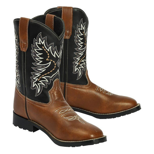 TuffRider Youth Olympic Square Toe Western Boot