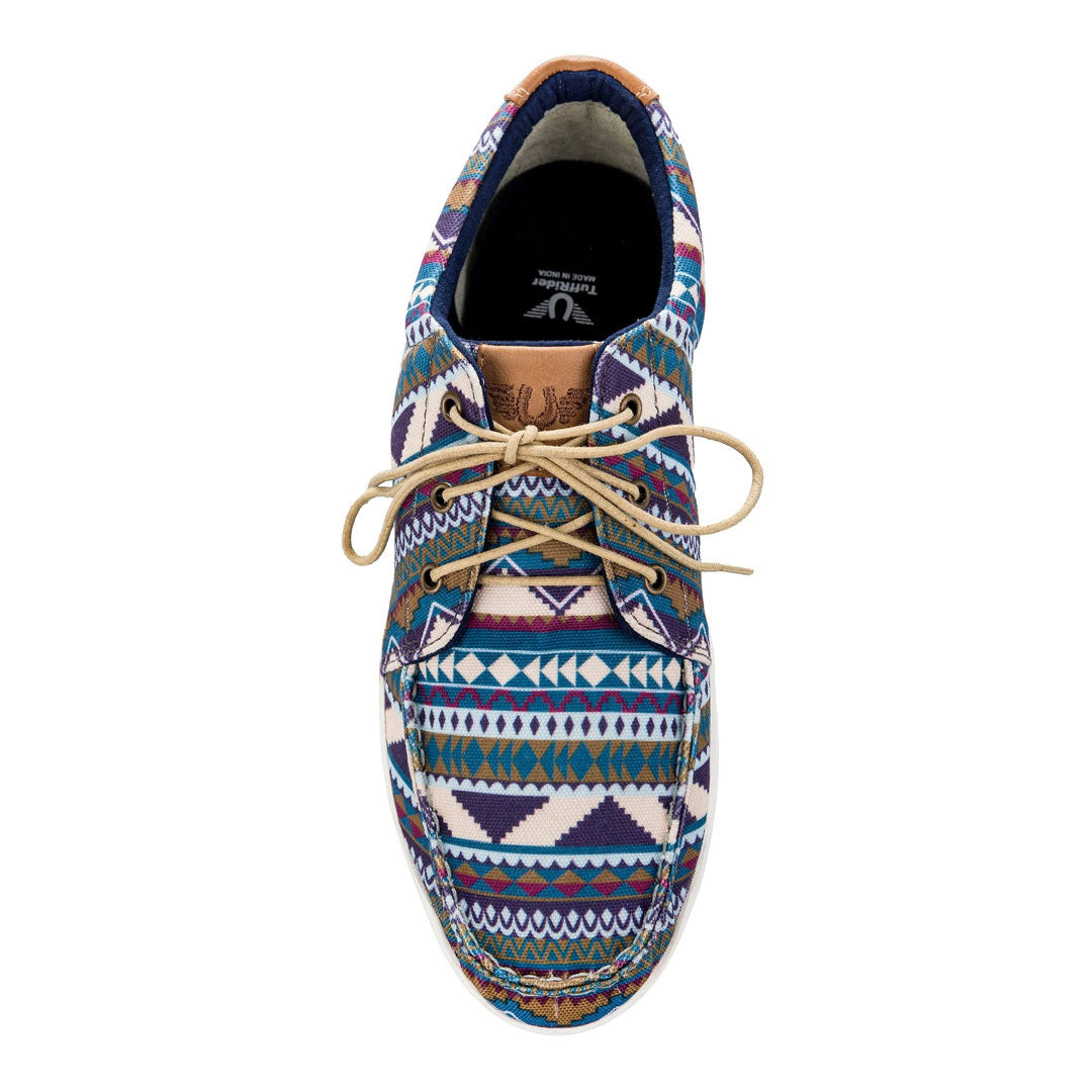 TuffRider Women Lace-Up Canvas Graphix Shoes
