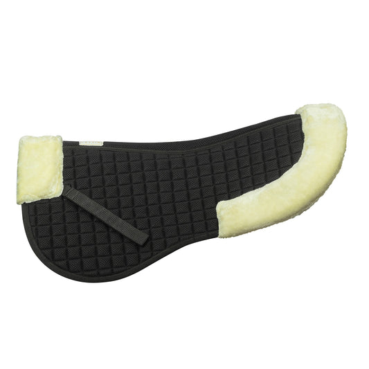 Lettia Coolmax Sherpa Quilted Half Pad w/ Trim