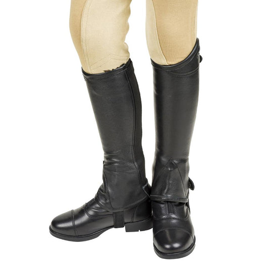 Lettia Children's London Leather Half Chaps