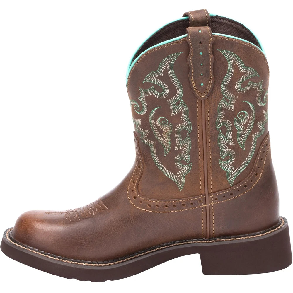 Justin Women's Gemma Round Toe Western Boot