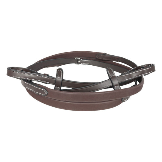 Henri de Rivel GripX Rubber Reins 5/8" width 54" length - JPC Equestrian.com