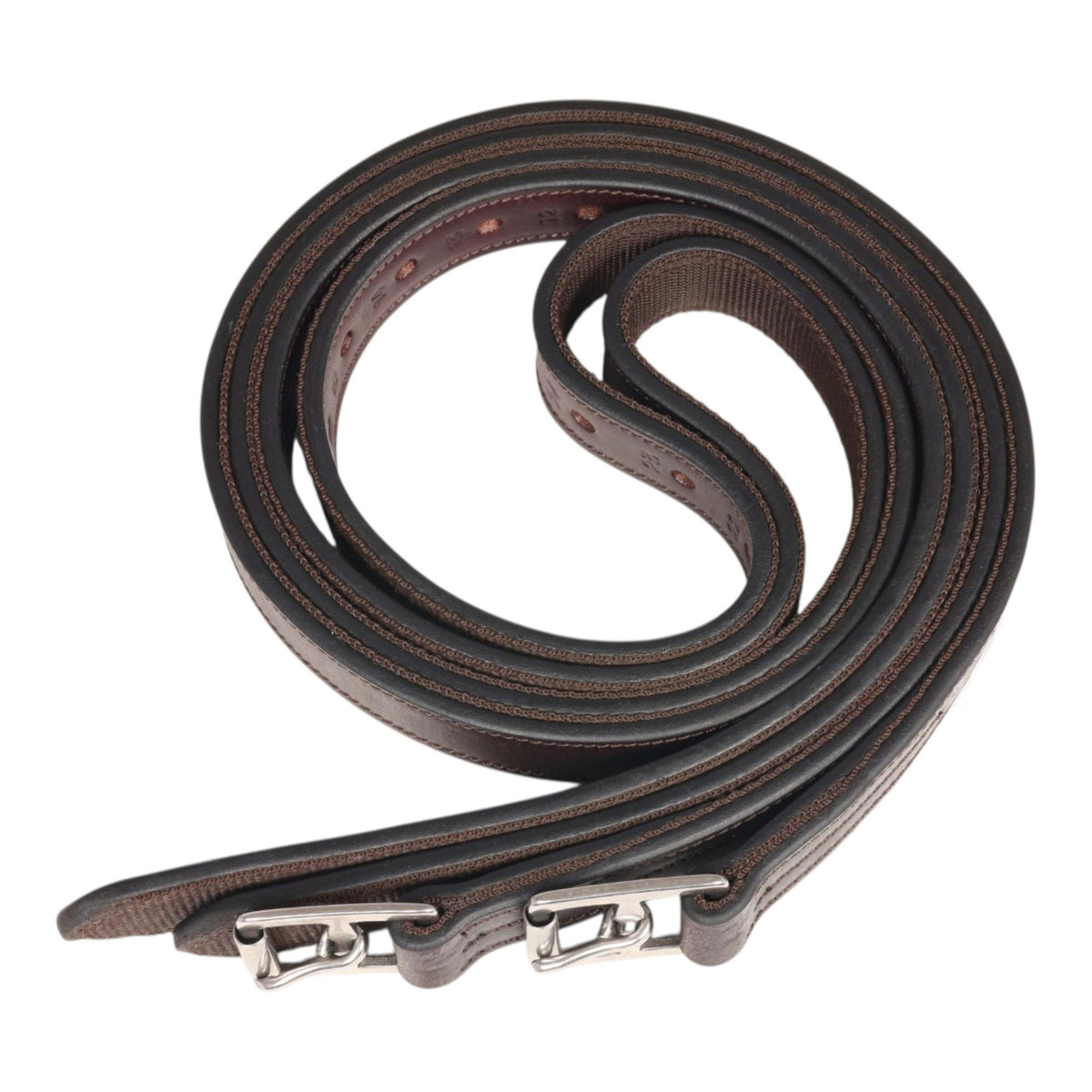 Henri de Rivel Polo Stirrup Leathers with Stainless Steel Buckles