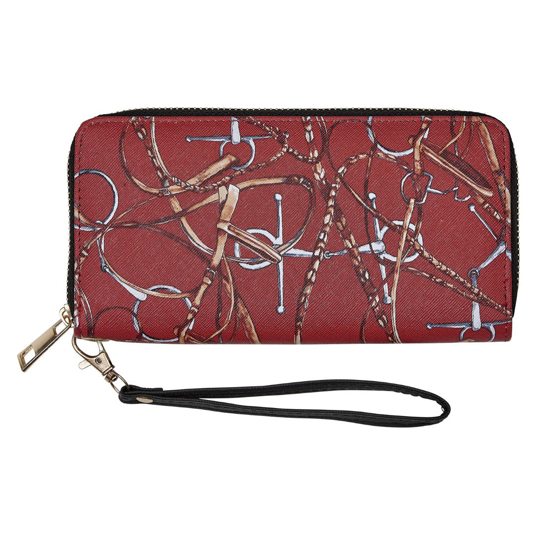 AWST Int'l "Lila" Snaffle Bridle Clutch Wallet