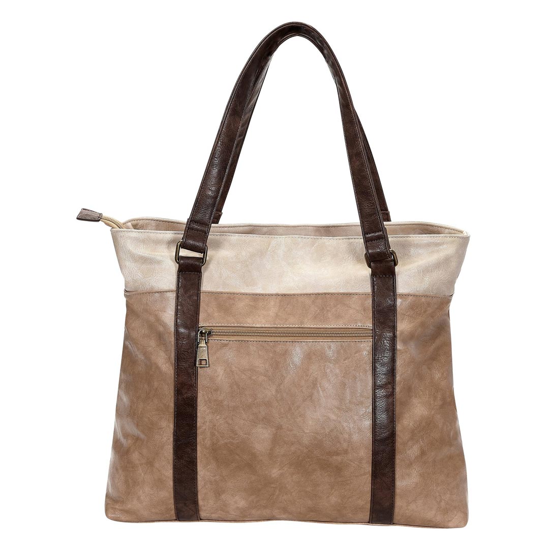 AWST Int'l Colorblock Snaffle Bit Laptop Tote