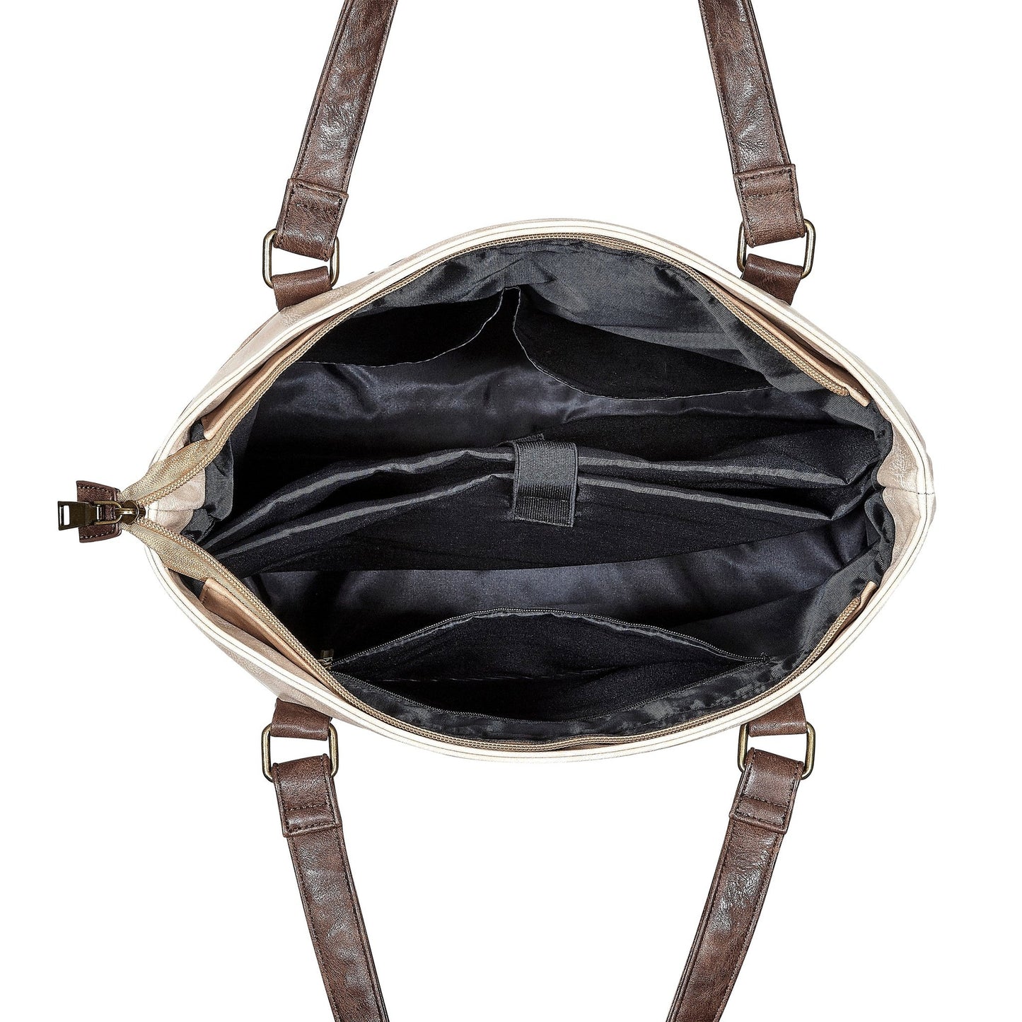 AWST Int'l Colorblock Snaffle Bit Laptop Tote