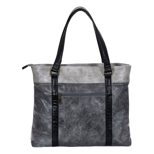 AWST Int'l Colorblock Snaffle Bit Laptop Tote
