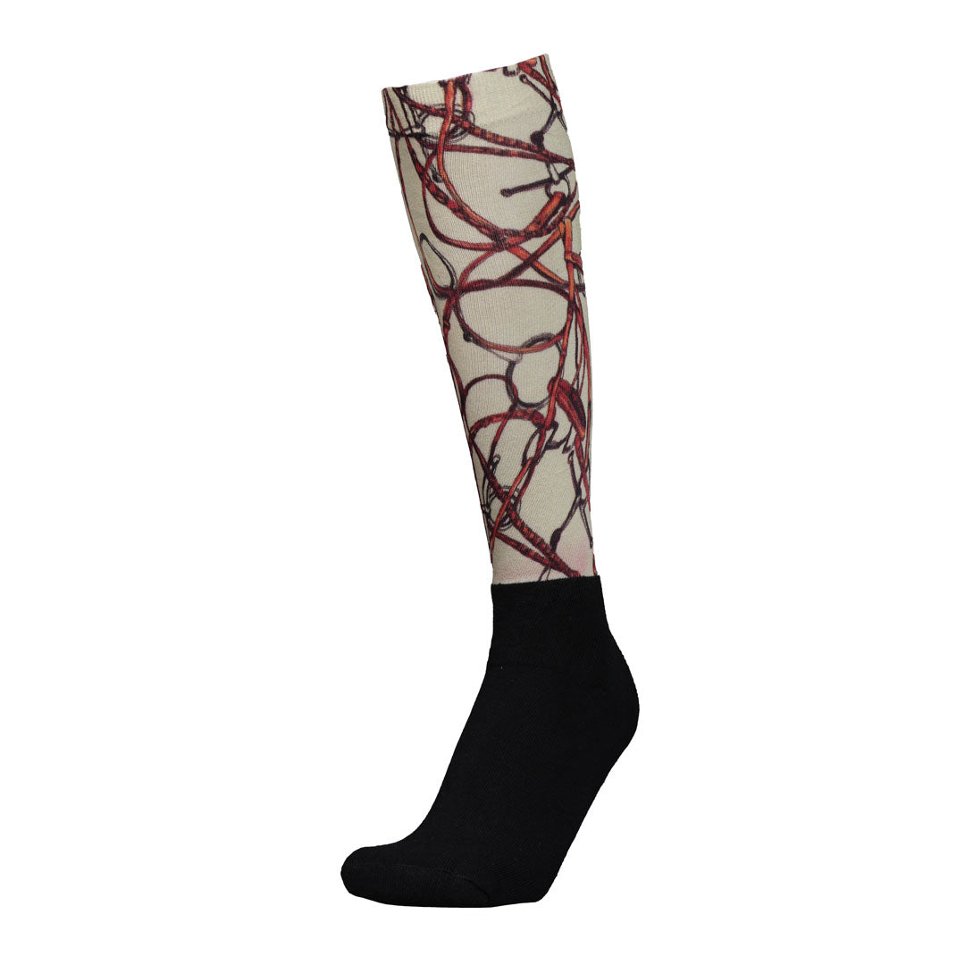 AWST Int'l Ladies "Lila" Snaffle Bridles Sock (padded foot)