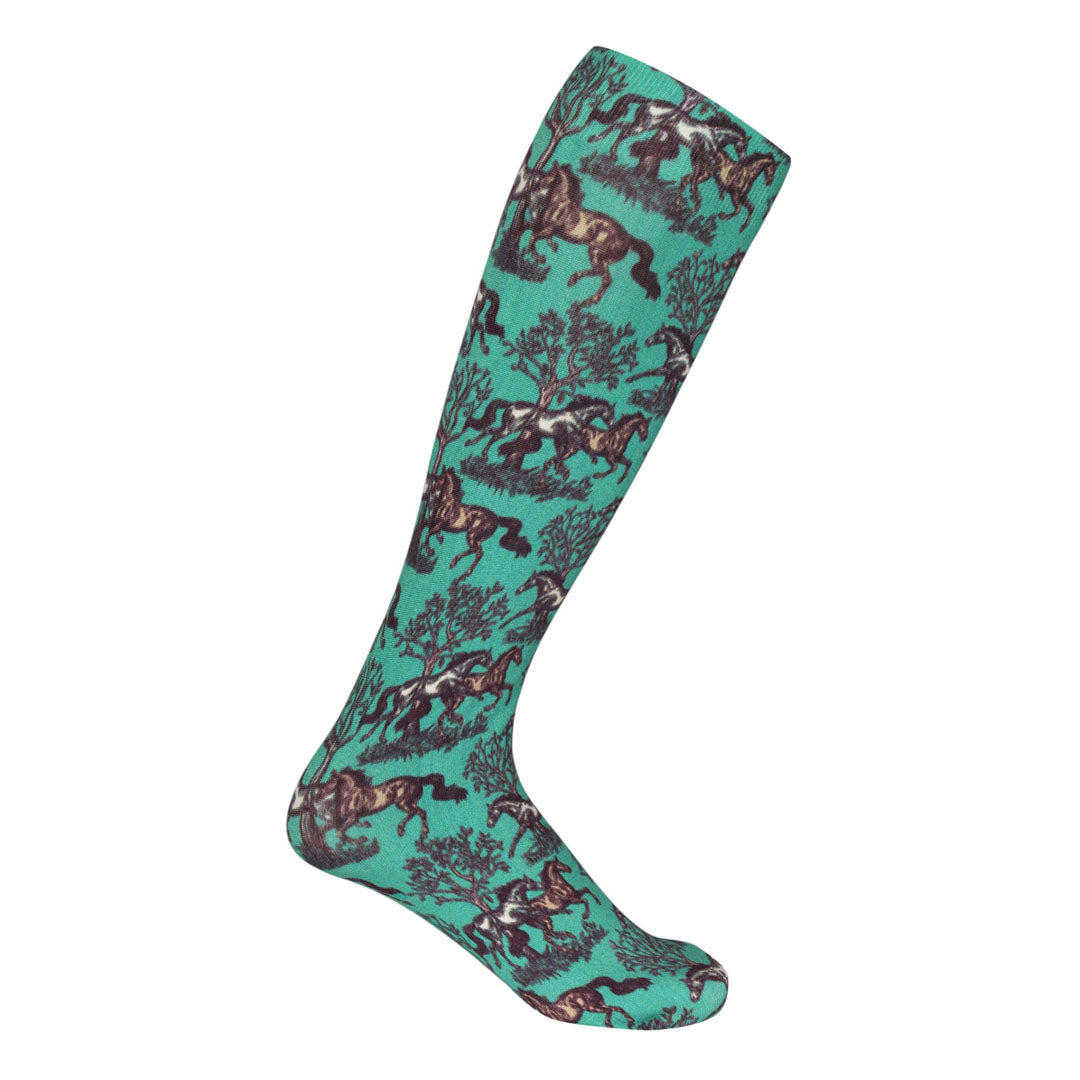 AWST Int'l Lila Toile Socks